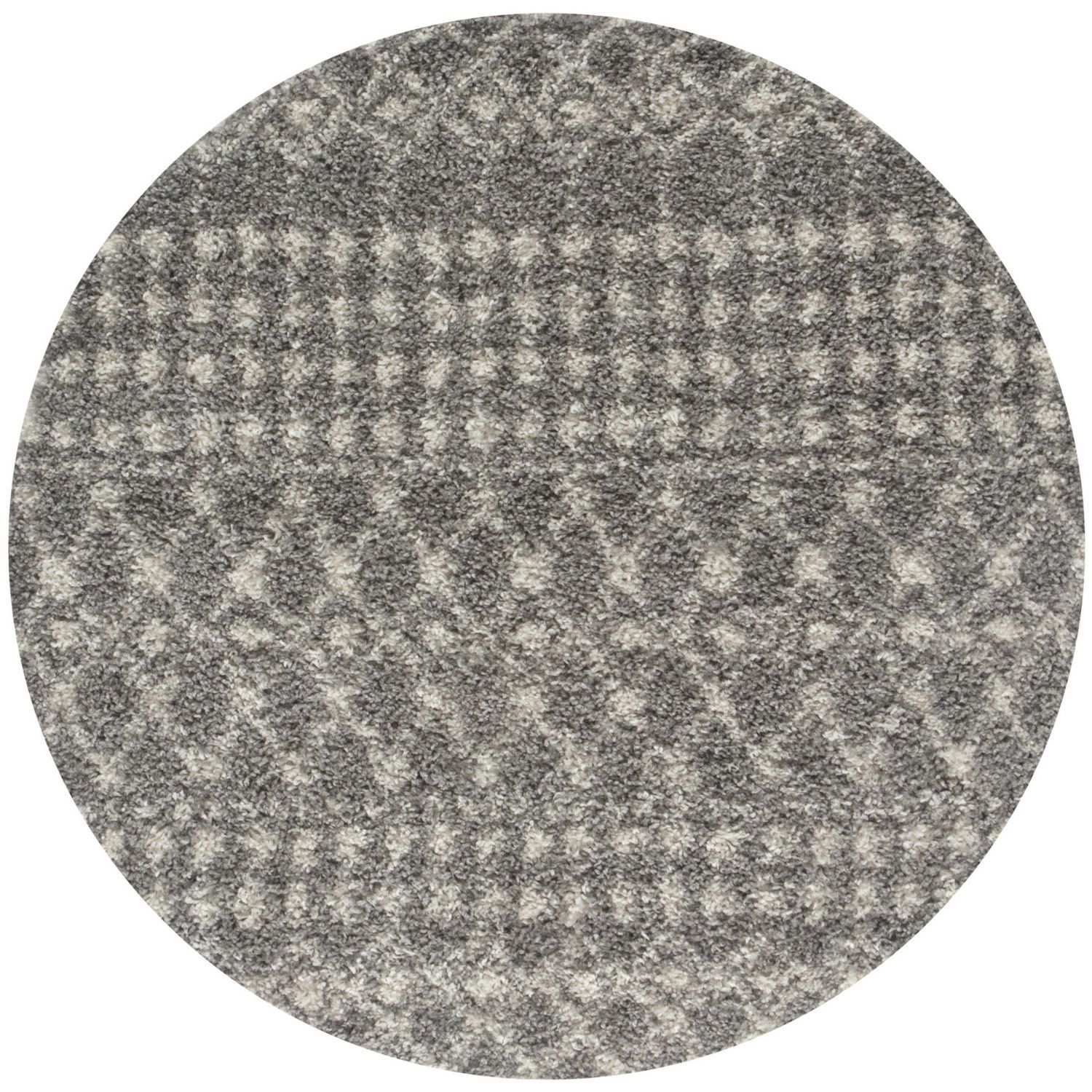 Moroccan-style thick shaggy rug pet-friendly, easy to clean