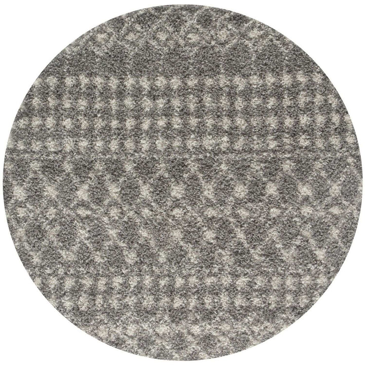 Moroccan-style thick shaggy rug pet-friendly, easy to clean