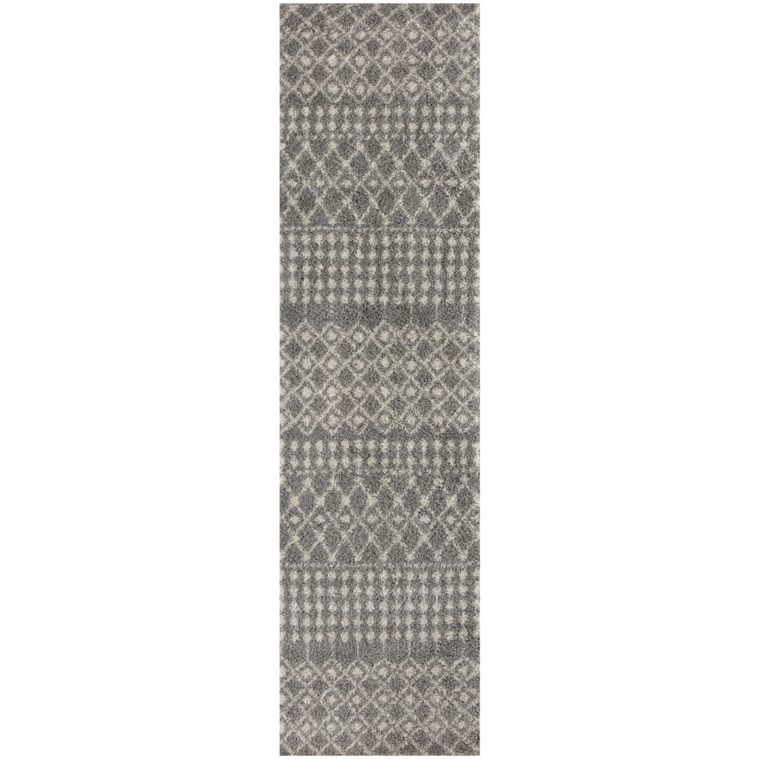 Moroccan-style thick shaggy rug pet-friendly, easy to clean