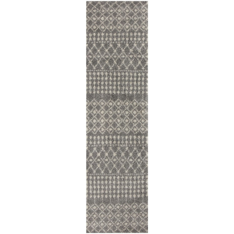 Moroccan-style thick shaggy rug pet-friendly, easy to clean