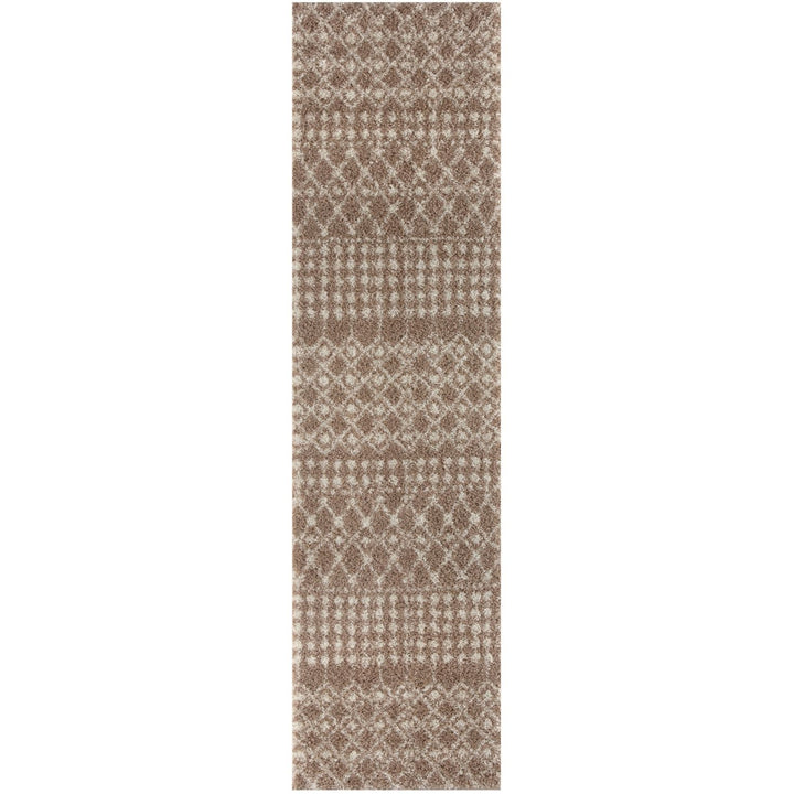 Moroccan-style thick shaggy rug 30 mm pile, non-shedding, pet-friendly, and easy to clean