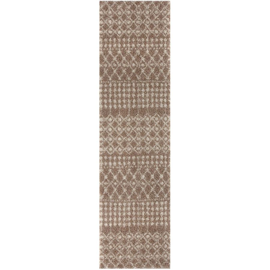 Moroccan-style thick shaggy rug 30 mm pile, non-shedding, pet-friendly, and easy to clean