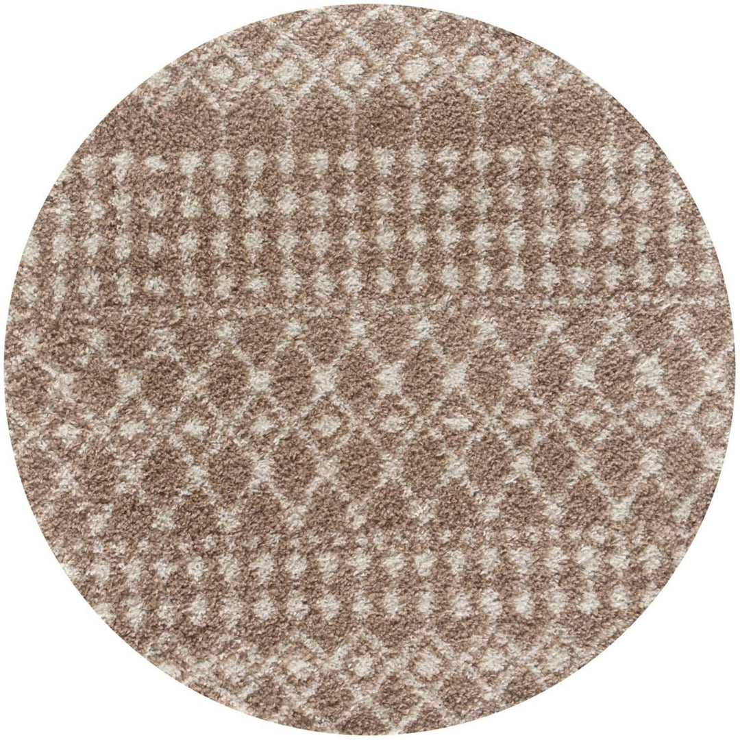 Moroccan-style thick shaggy rug 30 mm pile, non-shedding, pet-friendly, and easy to clean