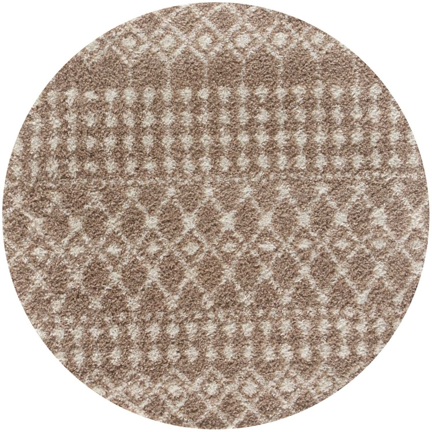 Moroccan-style thick shaggy rug 30 mm pile, non-shedding, pet-friendly, and easy to clean