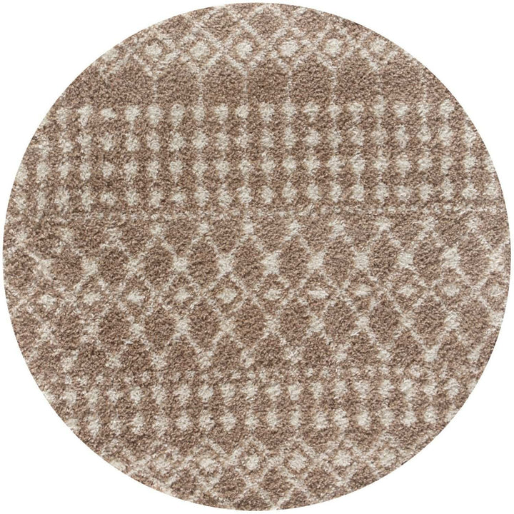 Moroccan-style thick shaggy rug 30 mm pile, non-shedding, pet-friendly, and easy to clean