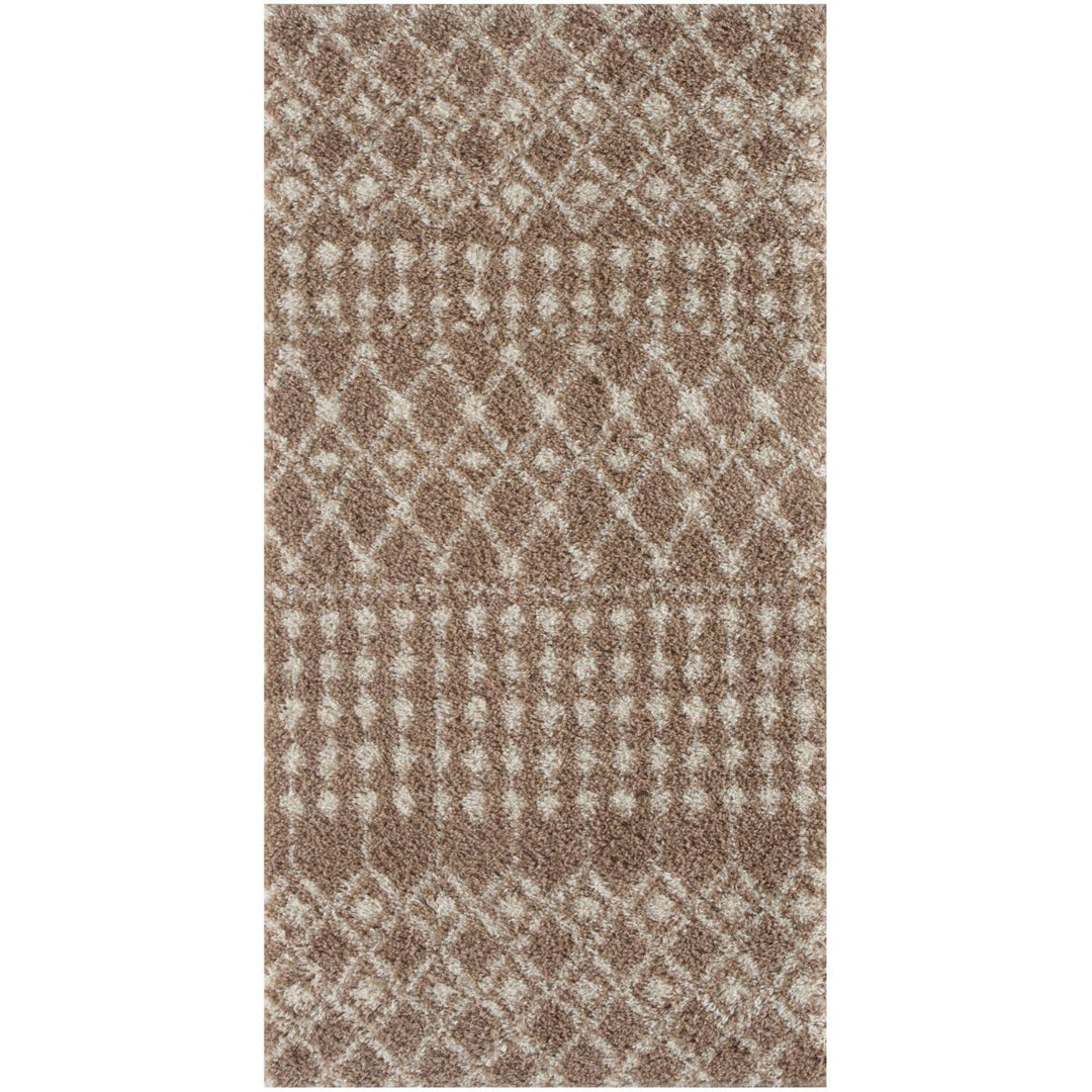 Moroccan-style thick shaggy rug 30 mm pile, non-shedding, pet-friendly, and easy to clean