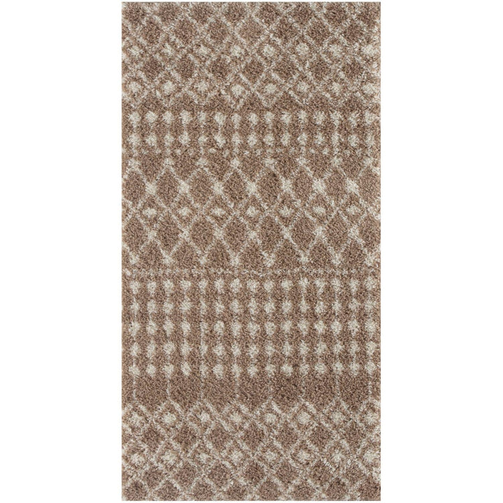 Moroccan-style thick shaggy rug 30 mm pile, non-shedding, pet-friendly, and easy to clean
