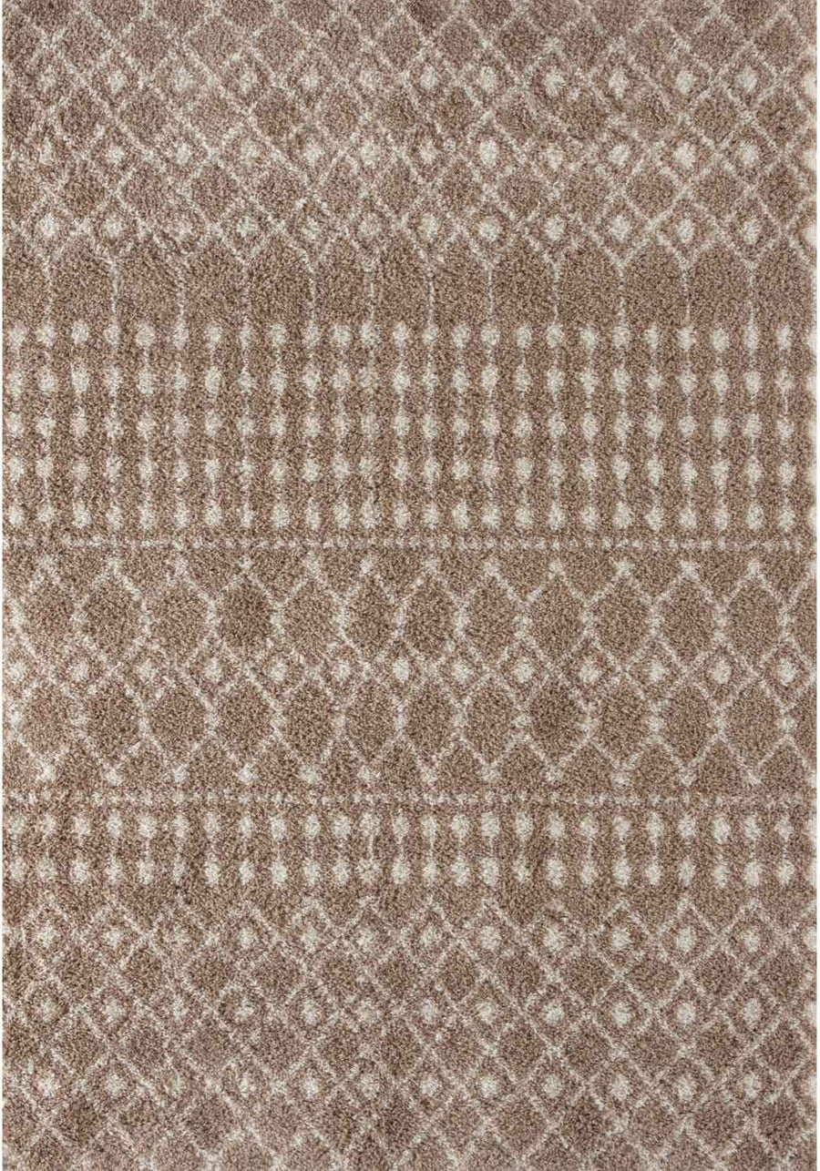 Moroccan-style thick shaggy rug 30 mm pile, non-shedding, pet-friendly, and easy to clean