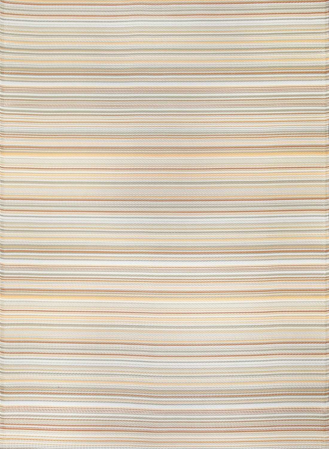 Rainbow Outdoor Rug Beige | Vibrant Geometric Patterns
