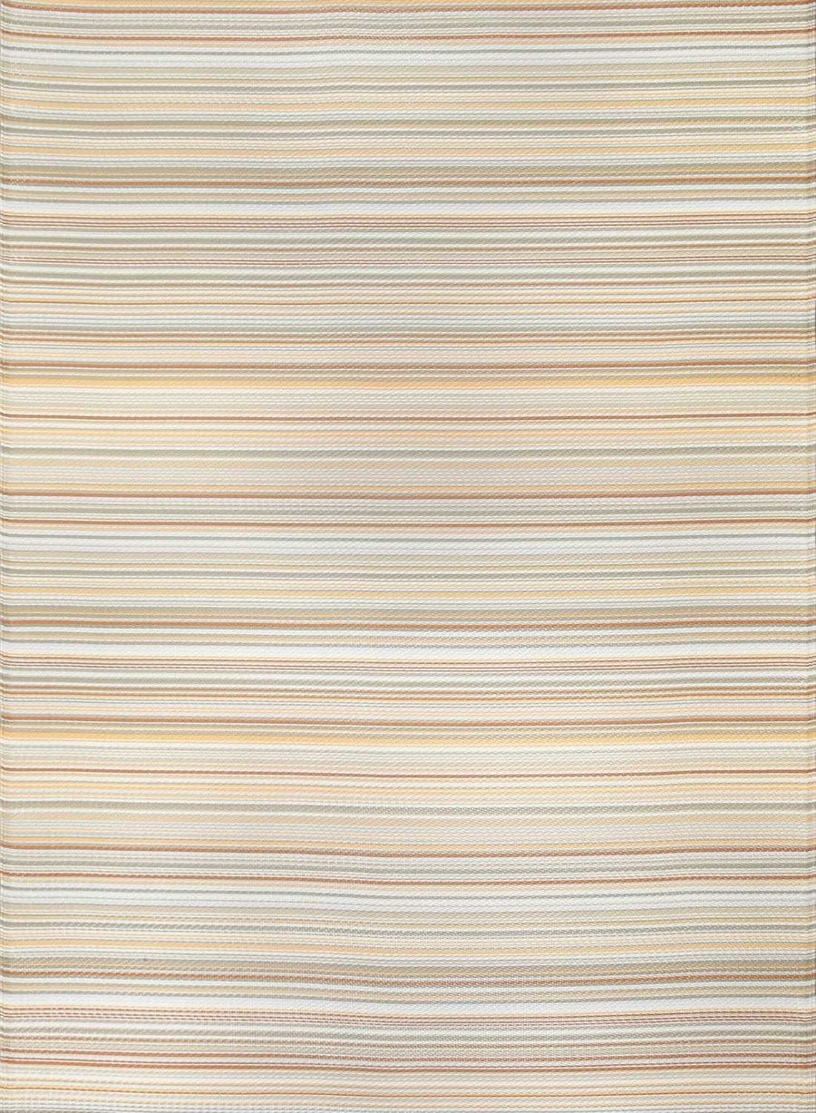 Rainbow Outdoor Rug Beige | Vibrant Geometric Patterns