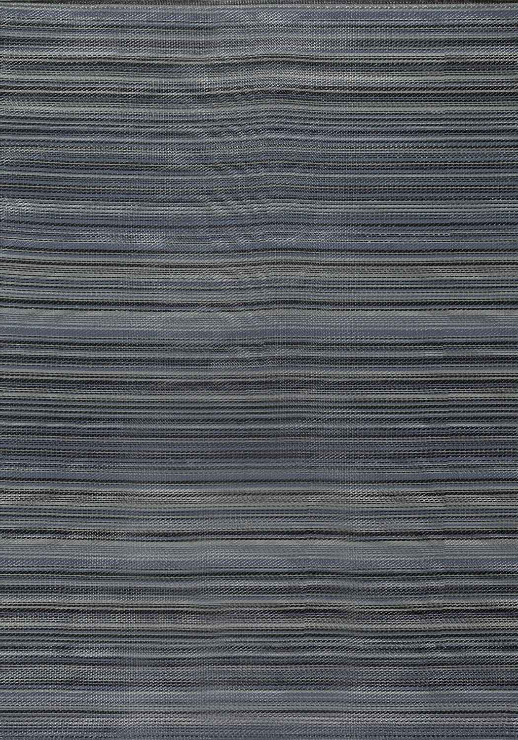 Rainbow Outdoor Rug Dark Grey |Vibrant Patio Decor |The Rugs