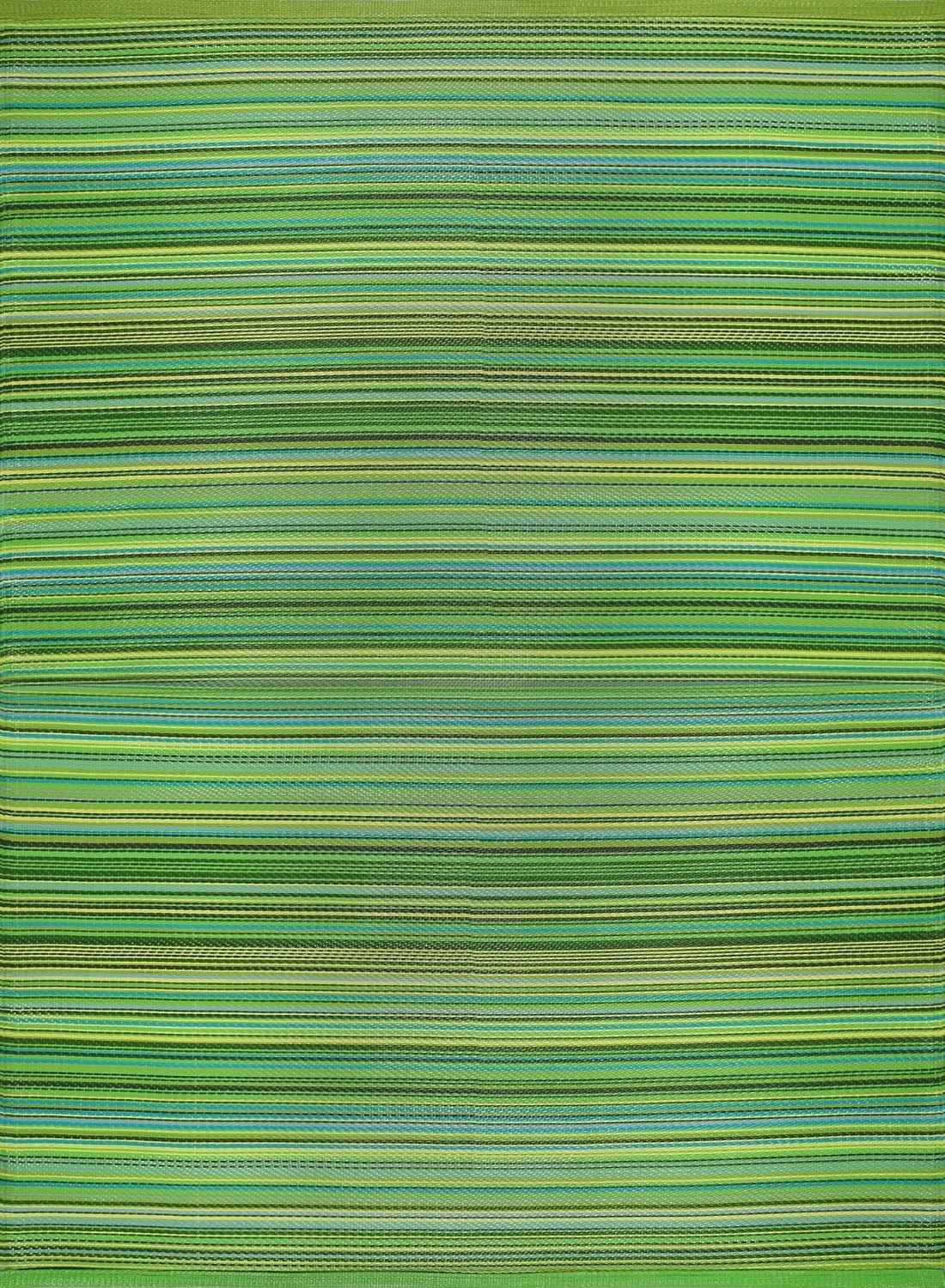 Rainbow Outdoor Rug Green: Vibrant Patio Decor | The Rugs