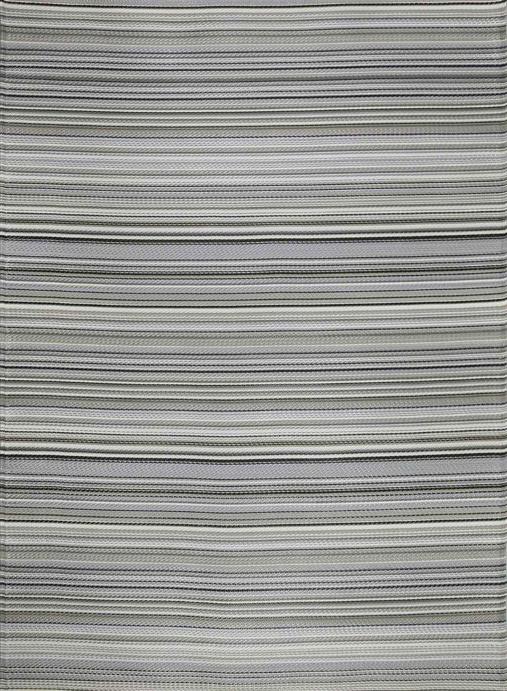 Rainbow Outdoor Rug Grey | Vibrant Patio Decor - The Rugs