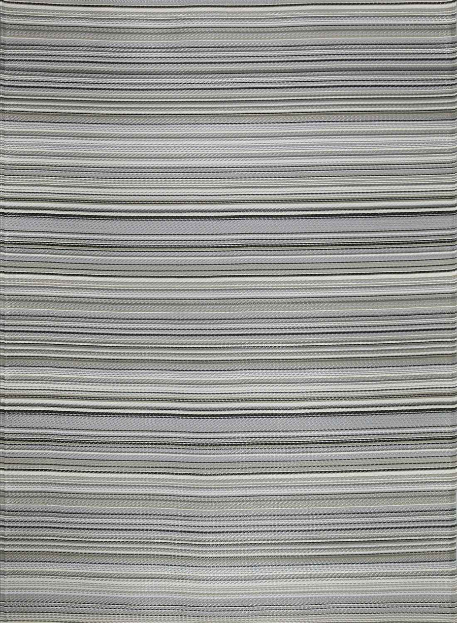 Rainbow Outdoor Rug Grey | Vibrant Patio Decor - The Rugs
