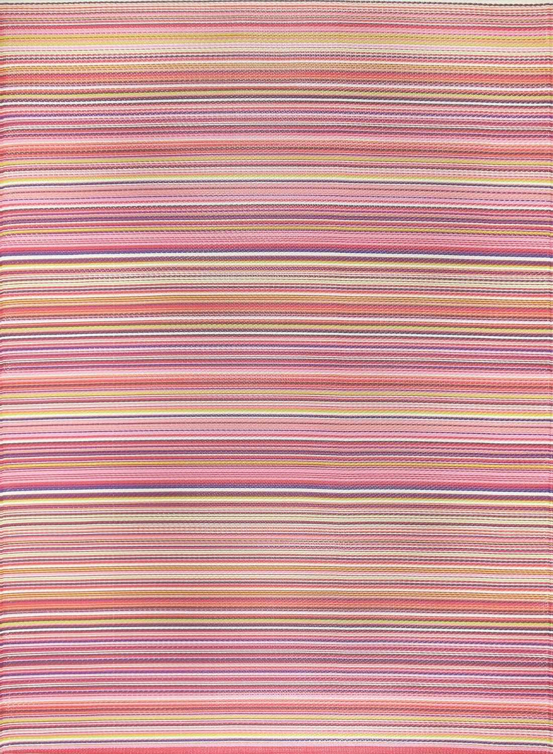 Rainbow Outdoor Rug Pink | Vibrant Patio Decor | The Rugs