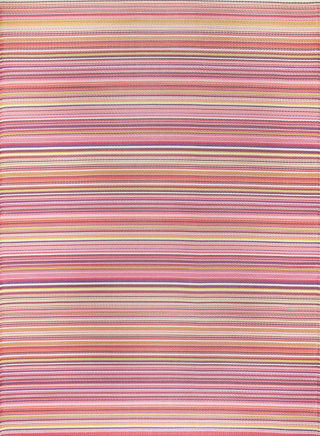 Rainbow Outdoor Rug Pink | Vibrant Patio Decor | The Rugs
