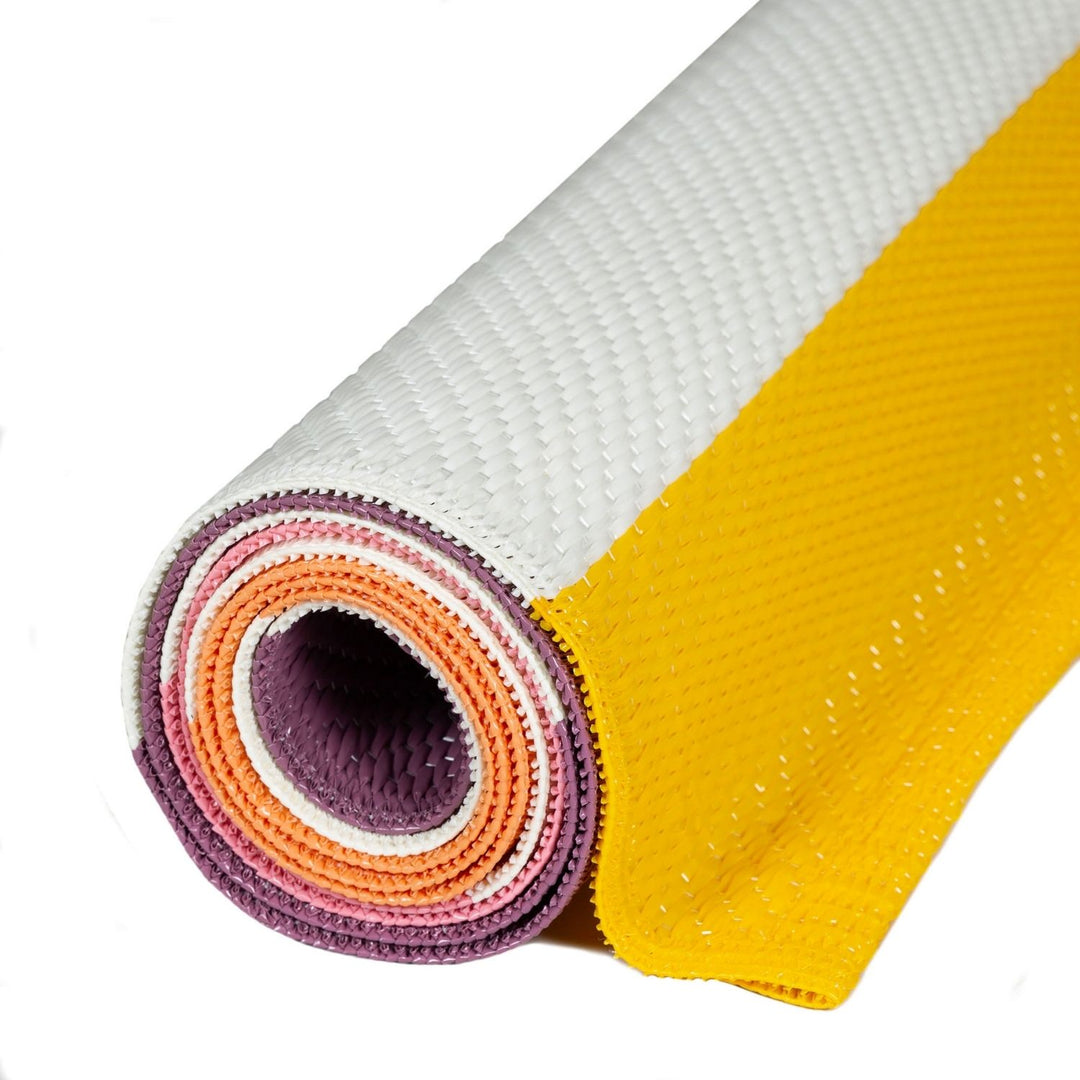 Rainbow Outdoor Rug Pink | Patio Decor | The Rugs