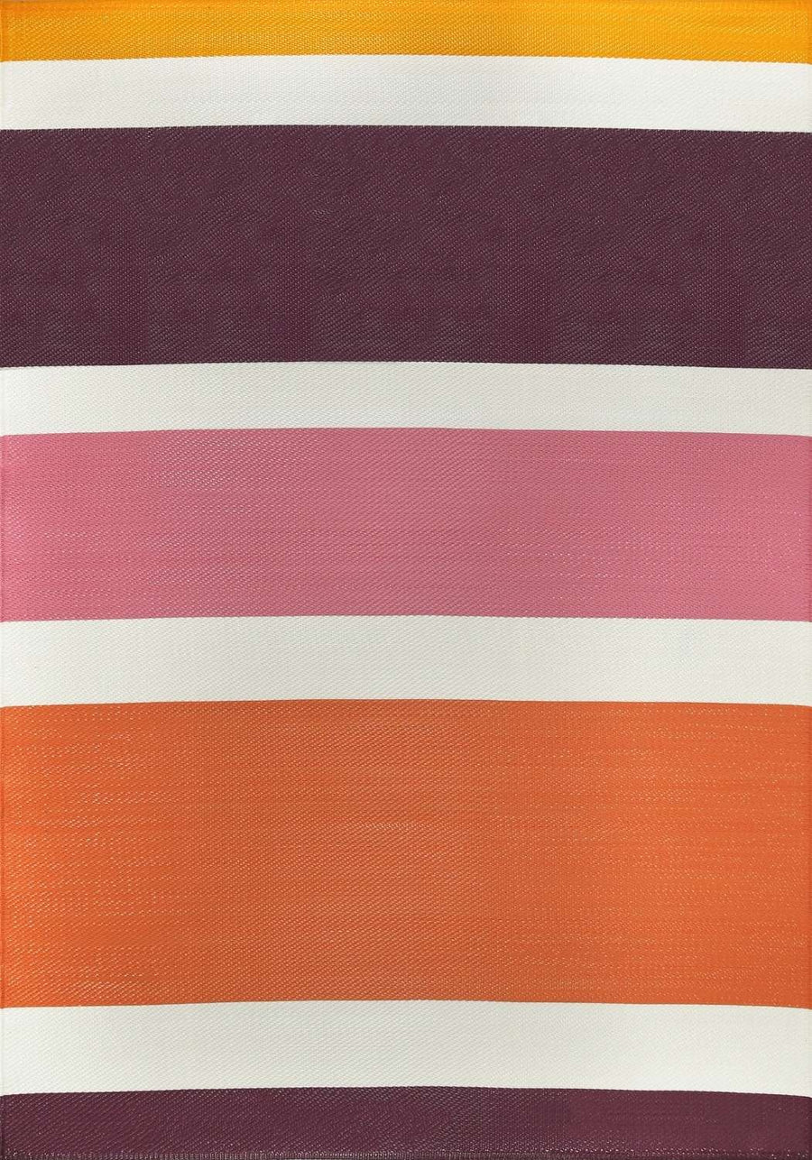 Rainbow Outdoor Rug Pink | Patio Decor | The Rugs