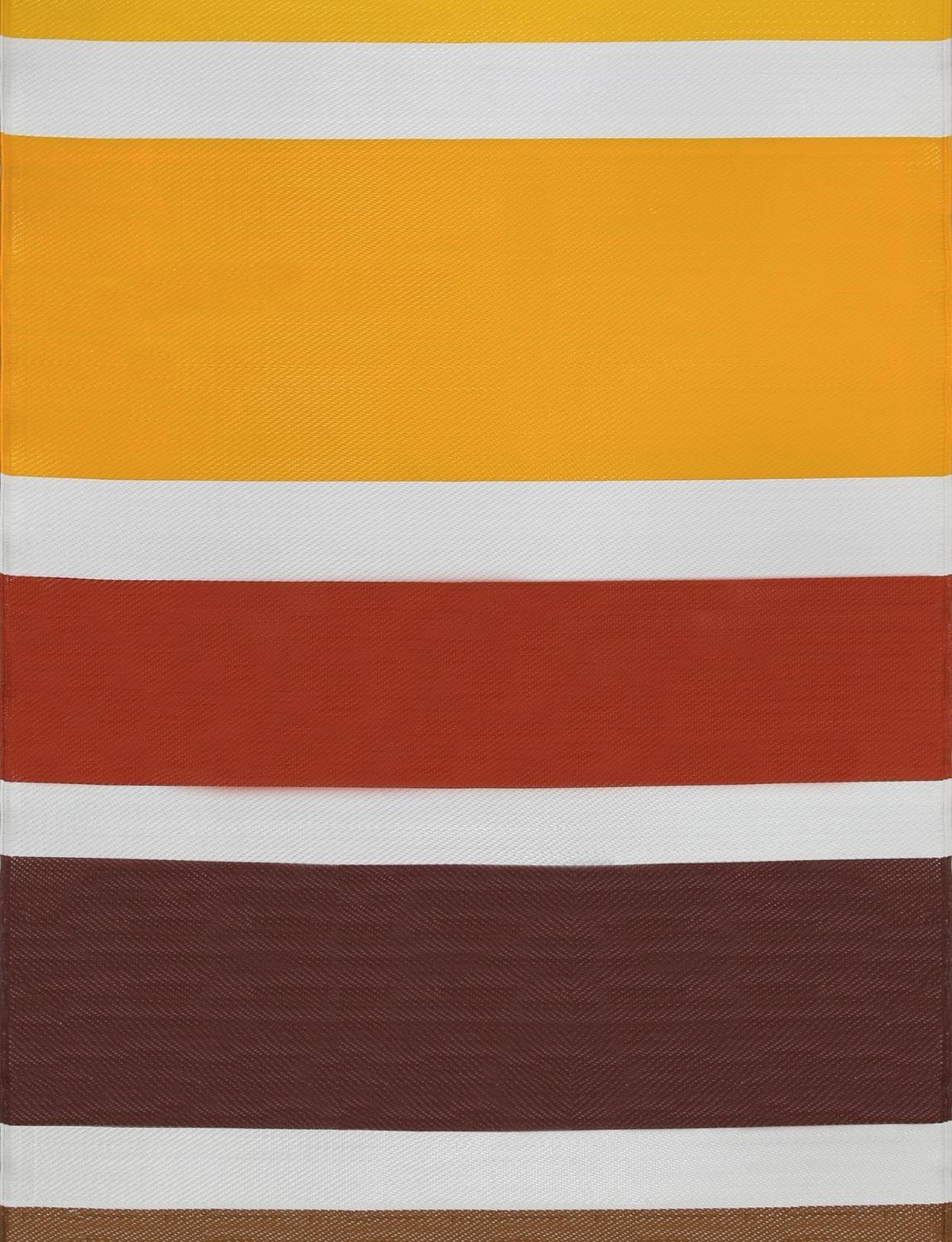 Outdoor Yellow Rug Lightweight Water resistant | The Rugs
