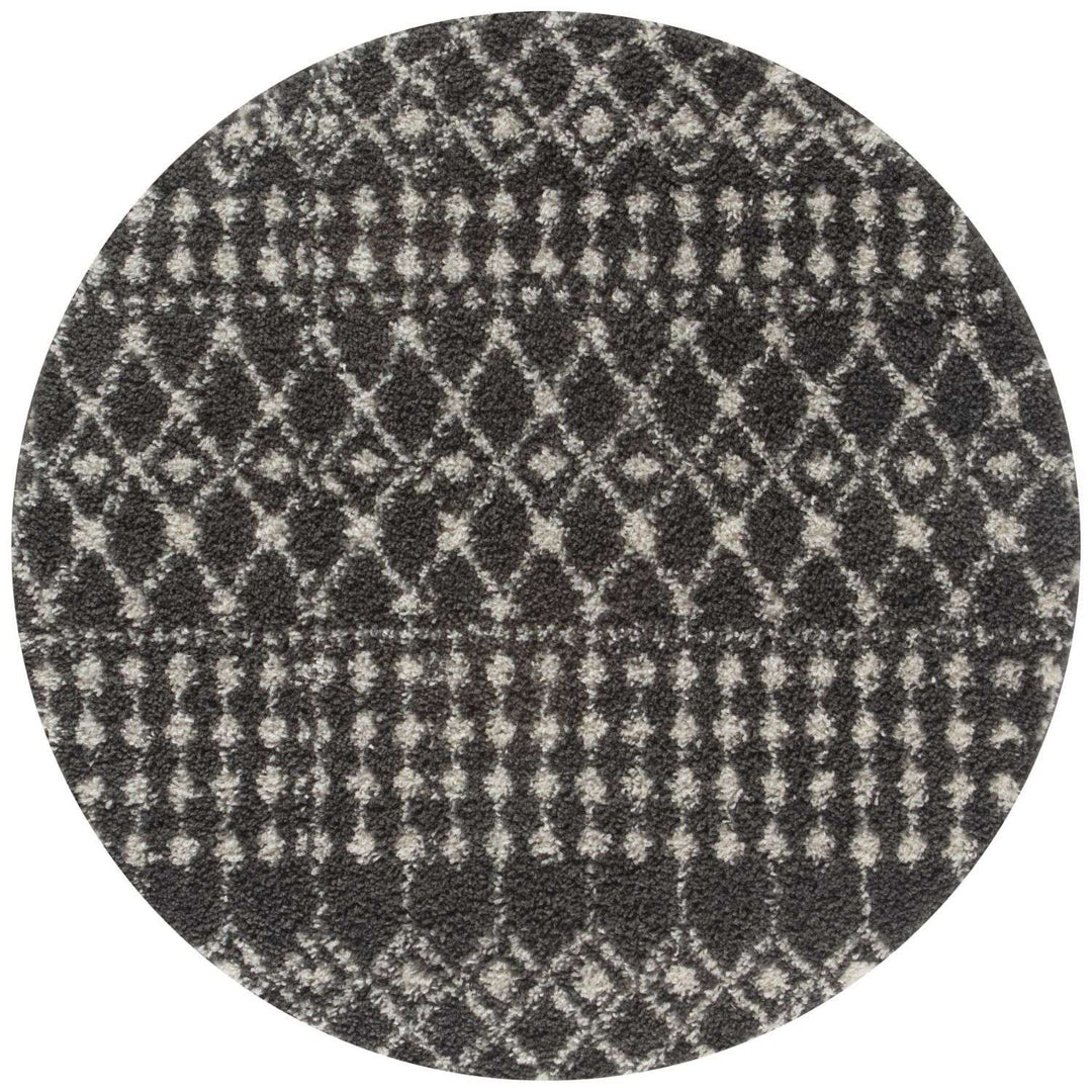 Moroccan-style thick shaggy rug non-shedding