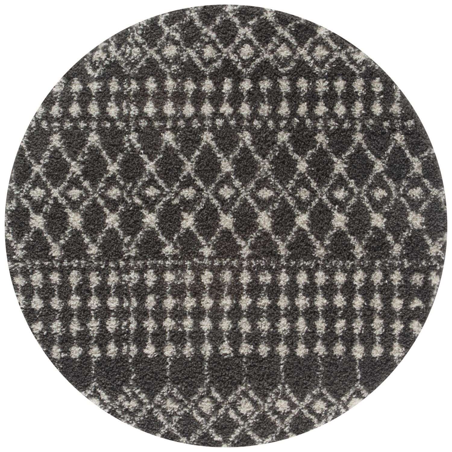 Moroccan-style thick shaggy rug non-shedding