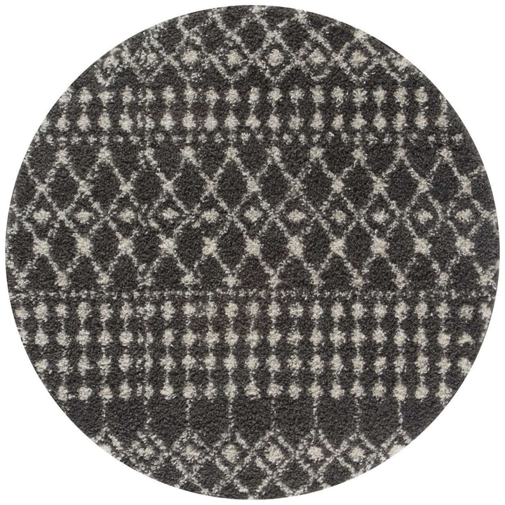 Moroccan-style thick shaggy rug non-shedding