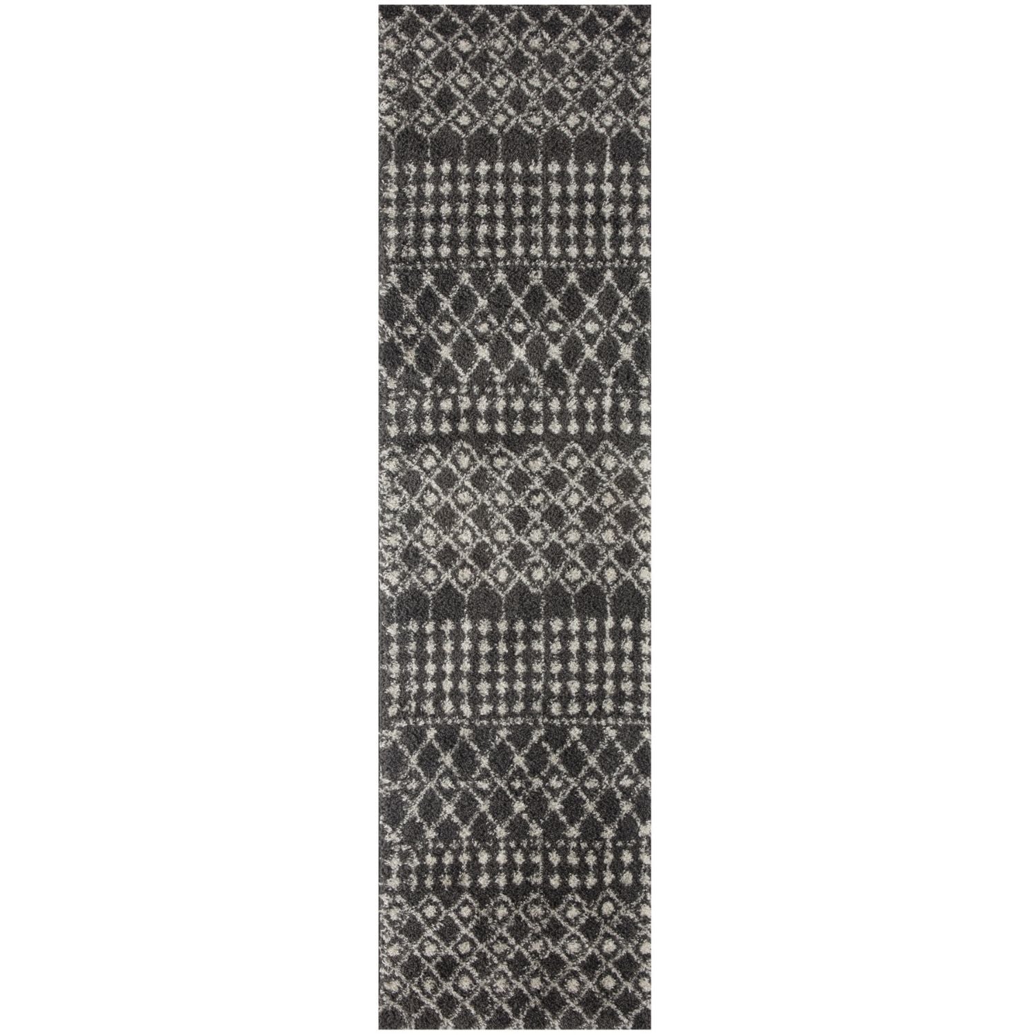 Moroccan-style thick shaggy rug non-shedding