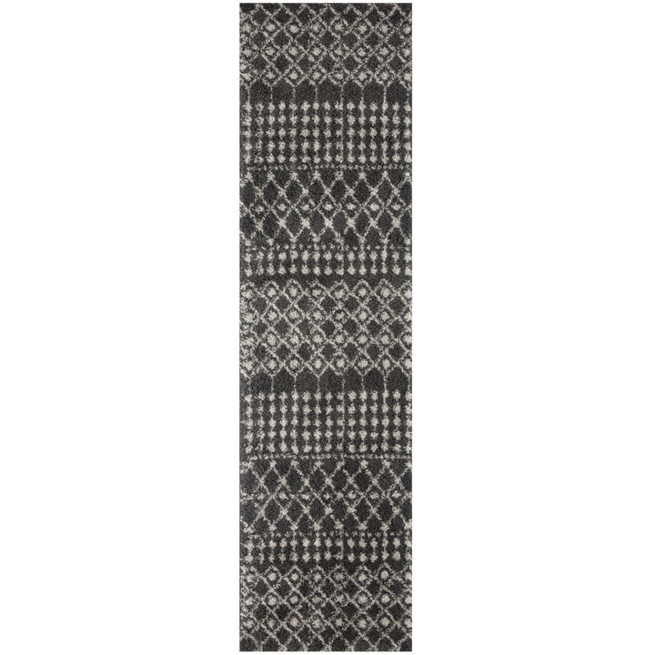 Moroccan-style thick shaggy rug non-shedding