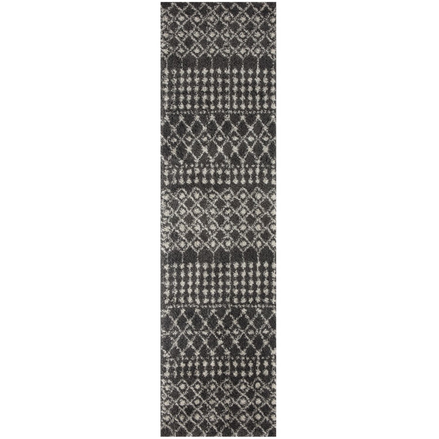 Moroccan-style thick shaggy rug non-shedding