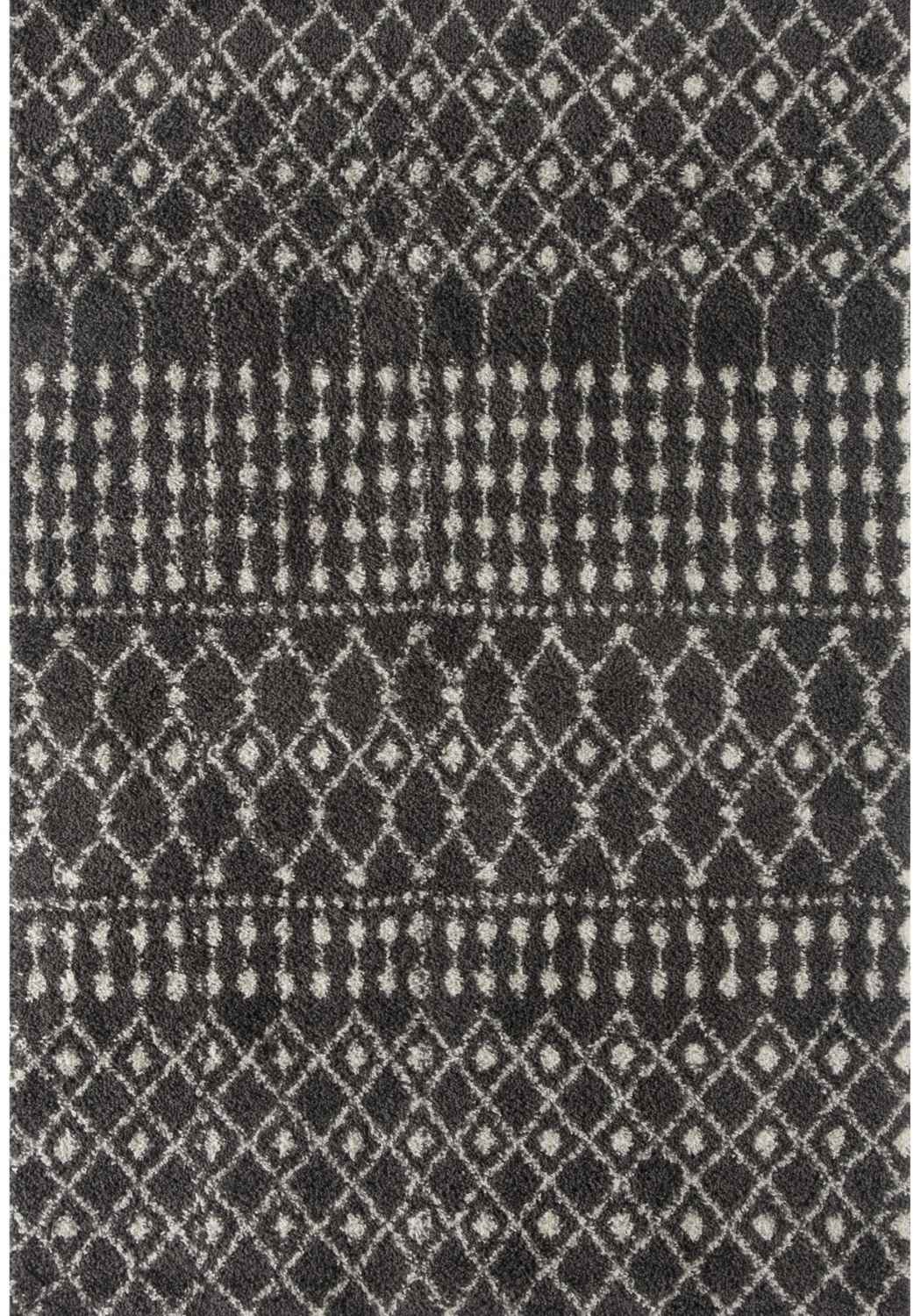 Moroccan-style thick shaggy rug non-shedding