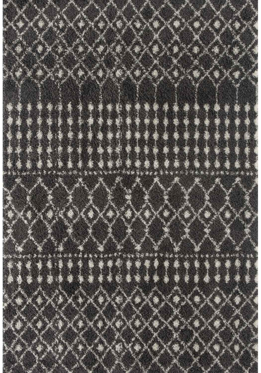 Moroccan-style thick shaggy rug non-shedding