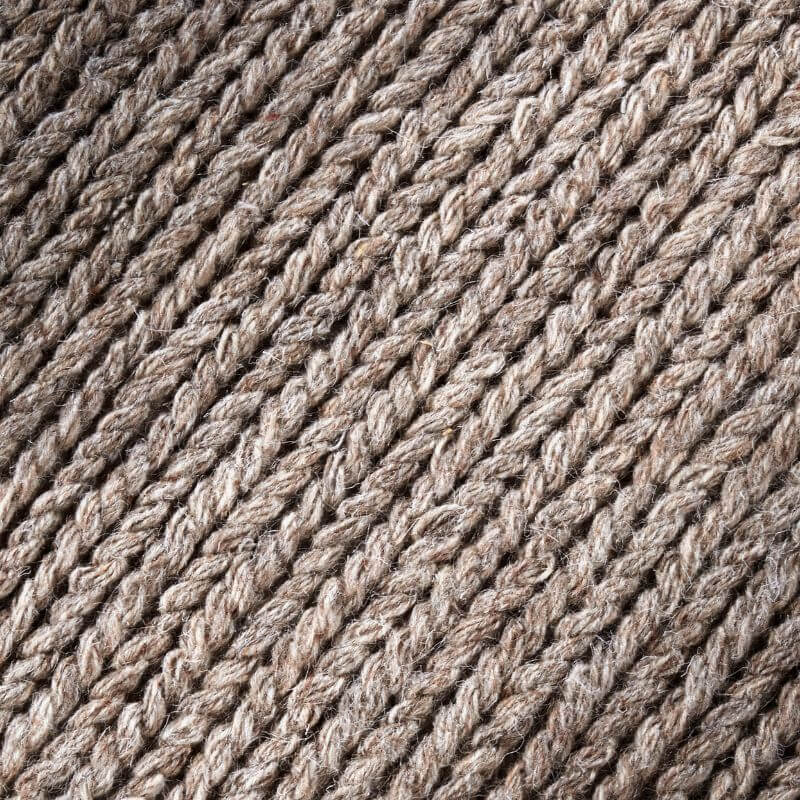 The Rugs Handwoven Natural Wool Rug - Sustainable Elegance