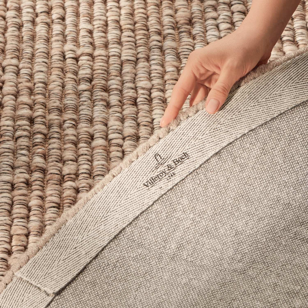 Villeroy &amp; Boch 1852 Rug Wilma Beige Multicolour, colourfast, handcrafted, simple to clean, textured design rug.