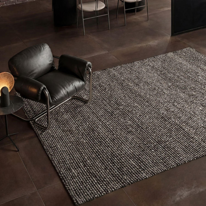 Villeroy &amp; Boch 1852 Rug Wilma Dark Grey Multicolour, hand-crafted, easy care, textured finished, long-lasting, soft pile rug.