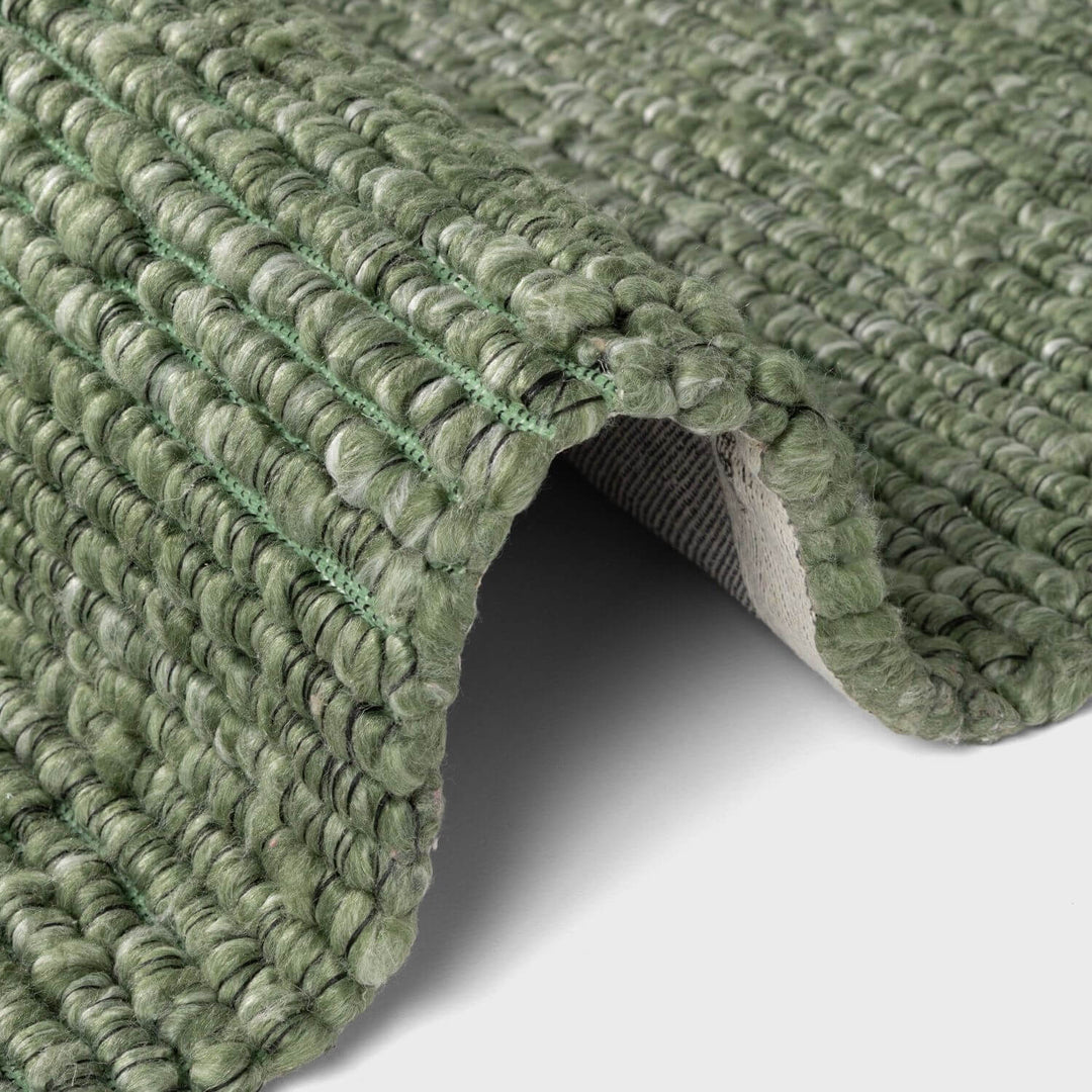 Villeroy &amp; Boch 1852 Rug Wilma Green Multicolour, textured design, hand-woven, simple to clean, soft durable pile.