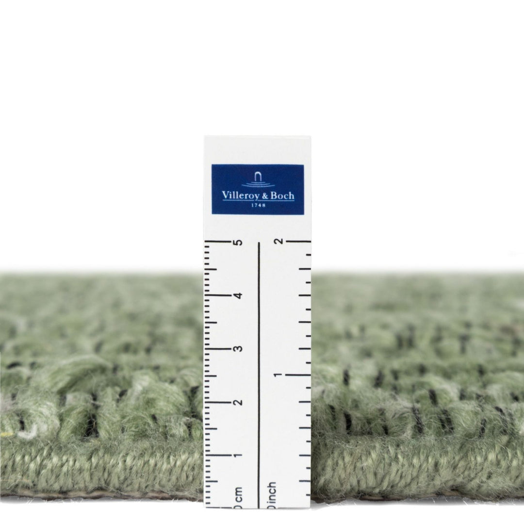 Villeroy &amp; Boch 1852 Rug Wilma Green Multicolour, textured design, hand-woven, simple to clean, soft durable pile.