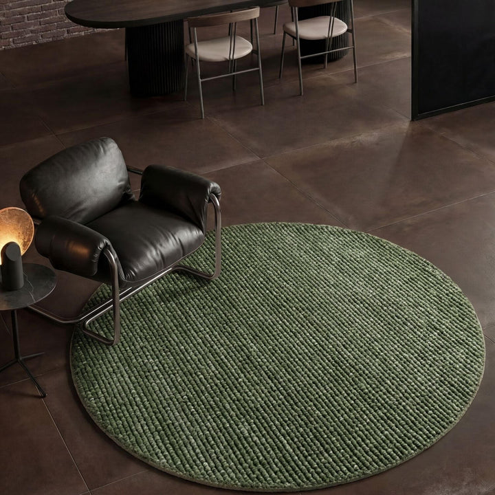 Villeroy &amp; Boch 1852 Rug Wilma Green Multicolour, textured design, hand-woven, simple to clean, soft durable pile.