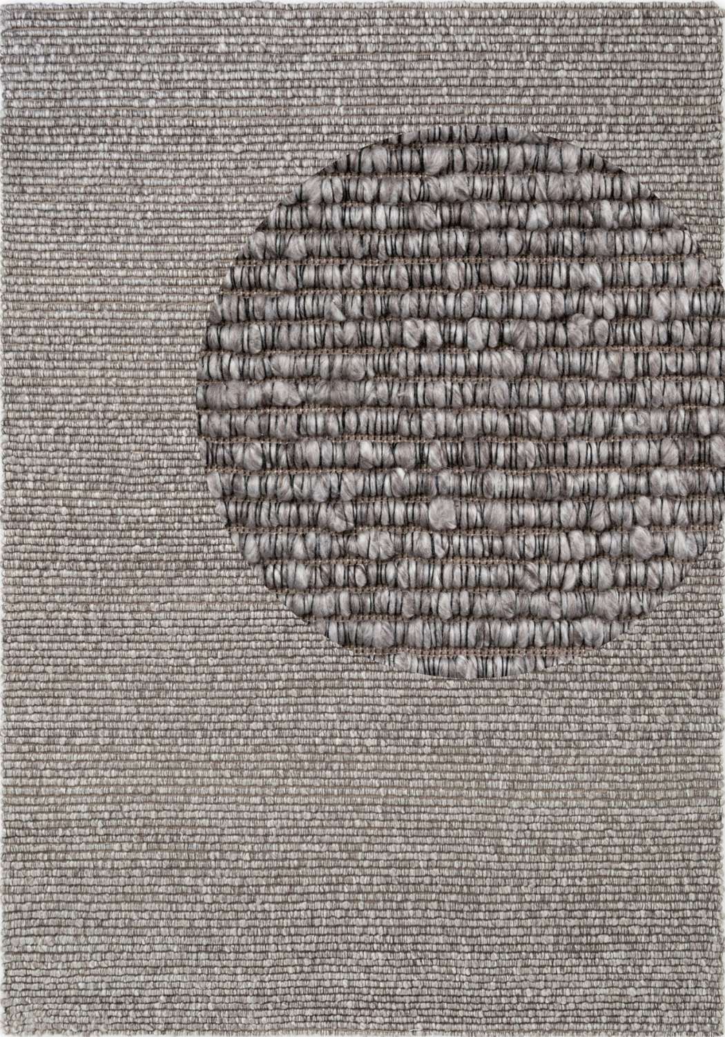 Villeroy &amp; Boch 1852 Boucle Rug, light grey colour, plain design, stain-resistant, easy care, hand-crafted rug.