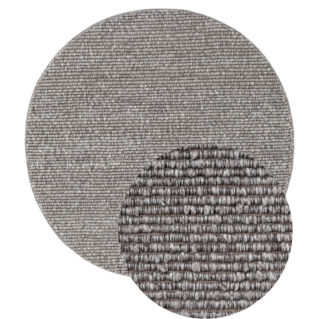 Villeroy &amp; Boch 1852 Boucle Rug, light grey colour, plain design, stain-resistant, easy care, hand-crafted rug.