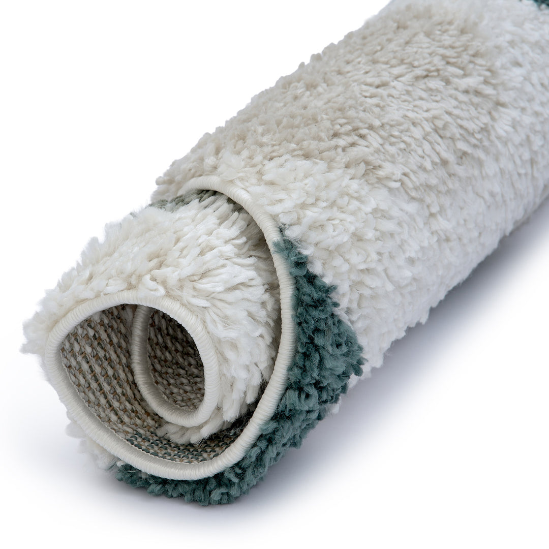 Moodi Shaggy Multicolour, 30 mm thick pile, underfloor heating | THE RUGS