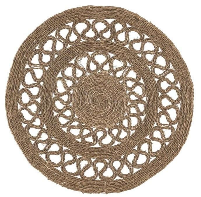 Seagrass Target Circle Rug – The Rugs