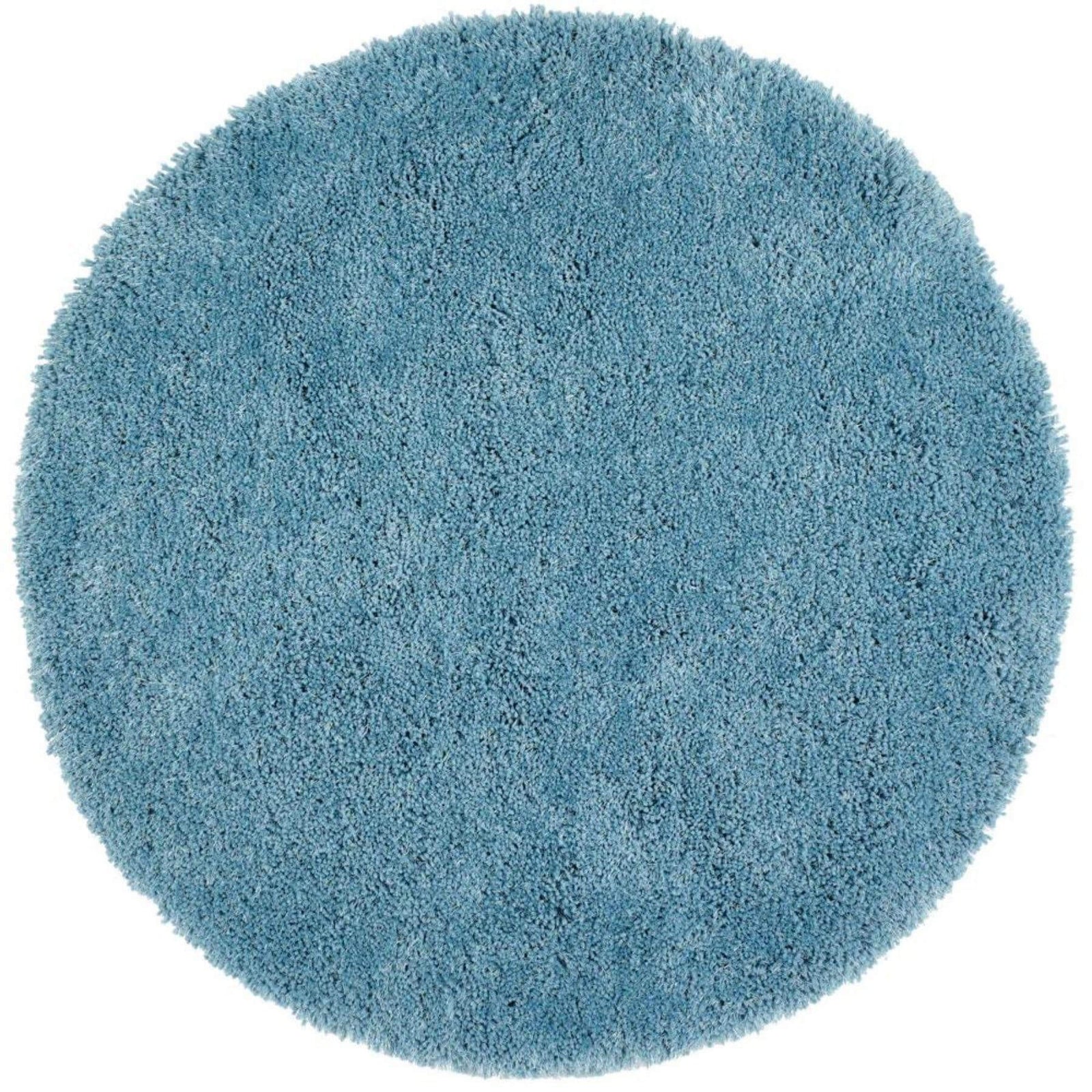 Chicago Duck Egg Blue Shaggy Rug | Luxurious | The Rugs