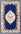 Shensi Navy Medallion Rug | Traditional Hand-Tufted Wool Rug