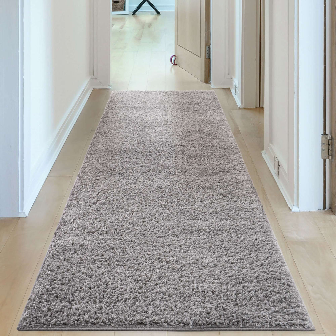 Modern Luxury Grey Shaggy Area Rug | The Rugs Collection