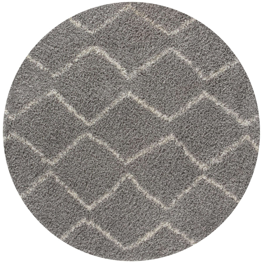 The Rugs Area Rug - Modern Luxury Shaggy Rug Boho Grey