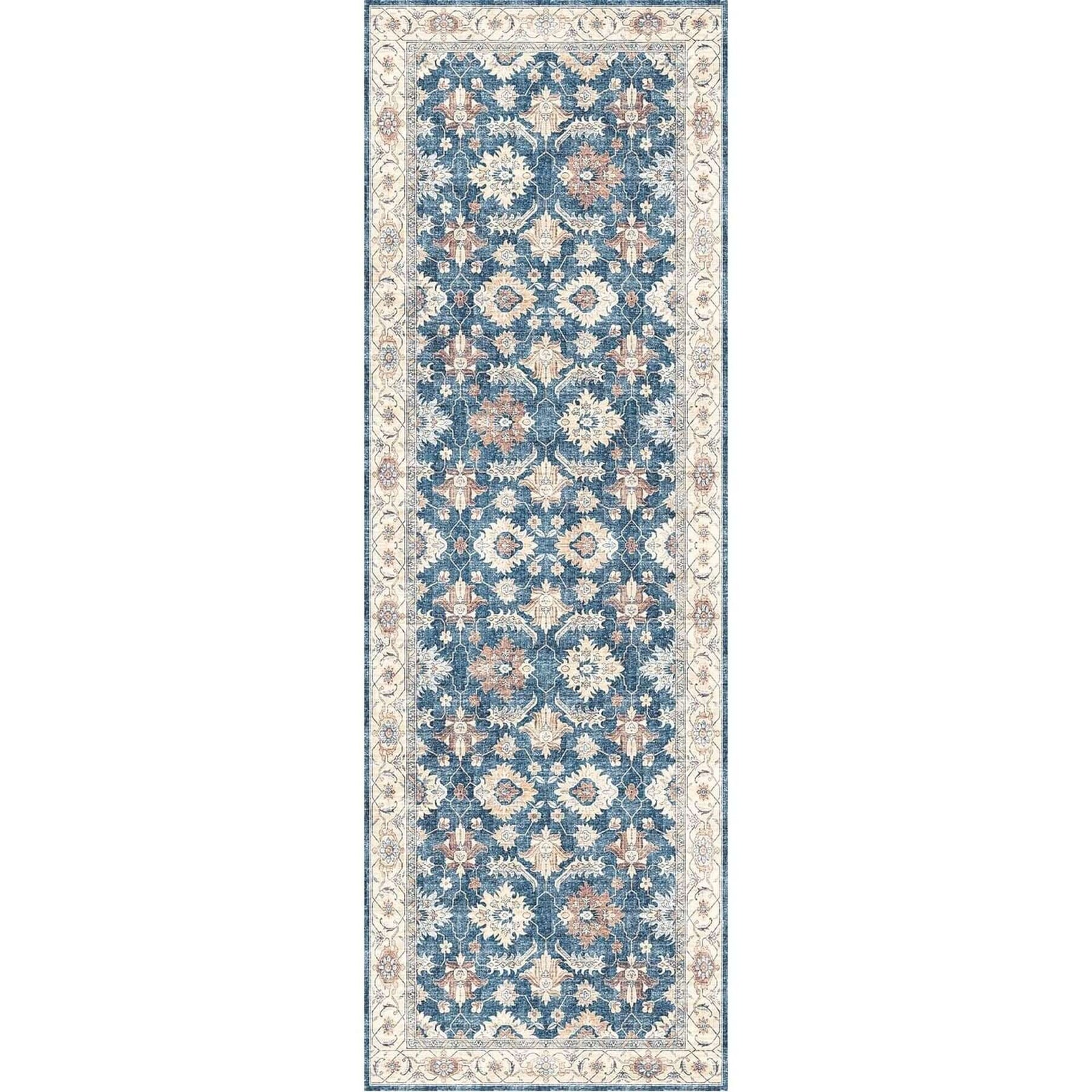 Ultra Soft Machine Washable Rug | Persian Inspired | Jurdar