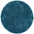 Plush Dark Teal Shaggy Rug | Modern Comfort | The Rugs
