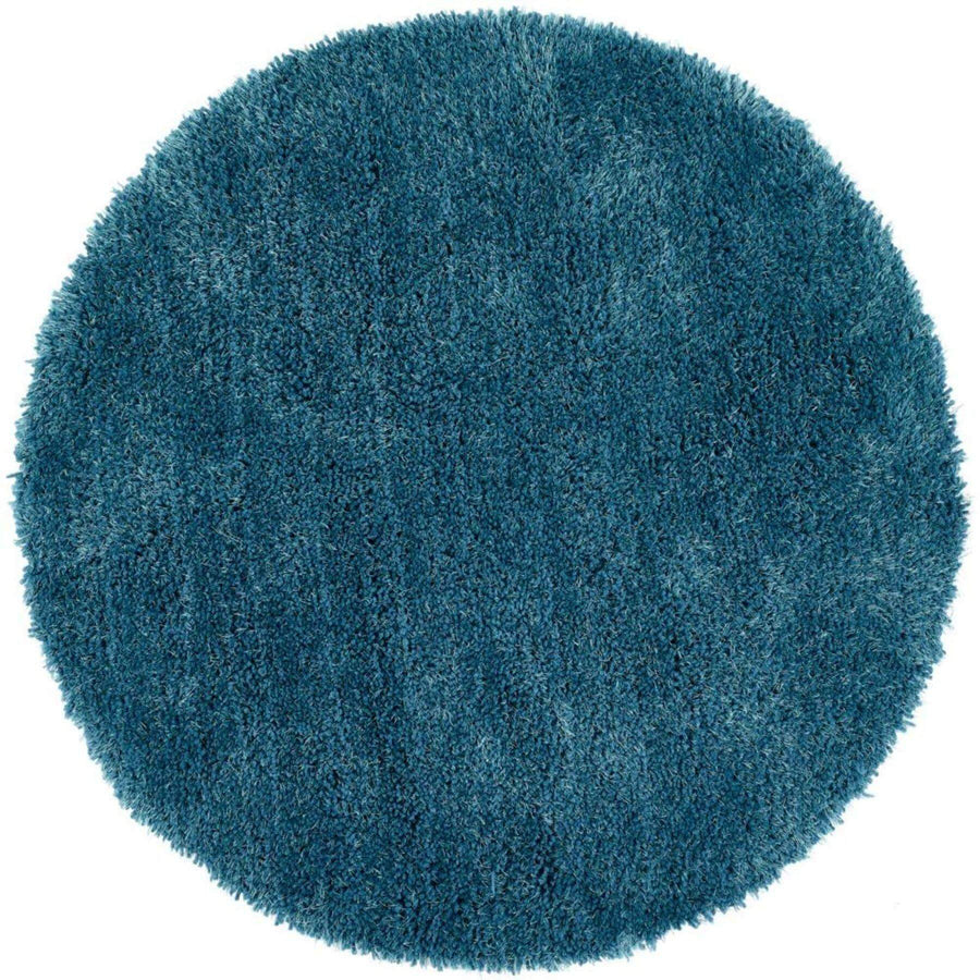 Chicago Dark Teal Shaggy Rug