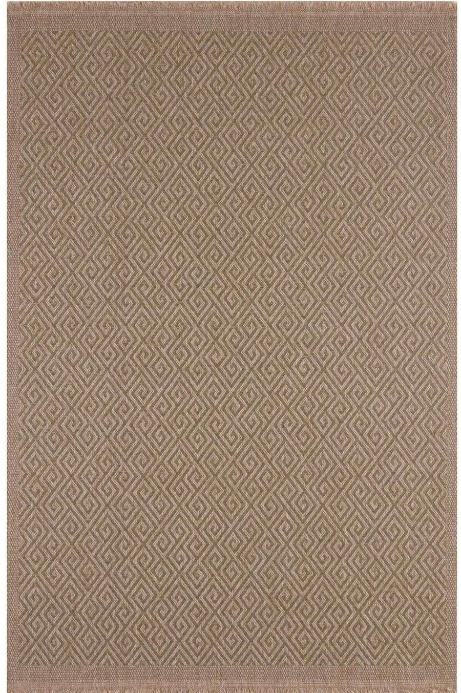 Green Jute-Look Outdoor Rug | Weather-Resistant | The Rugs
