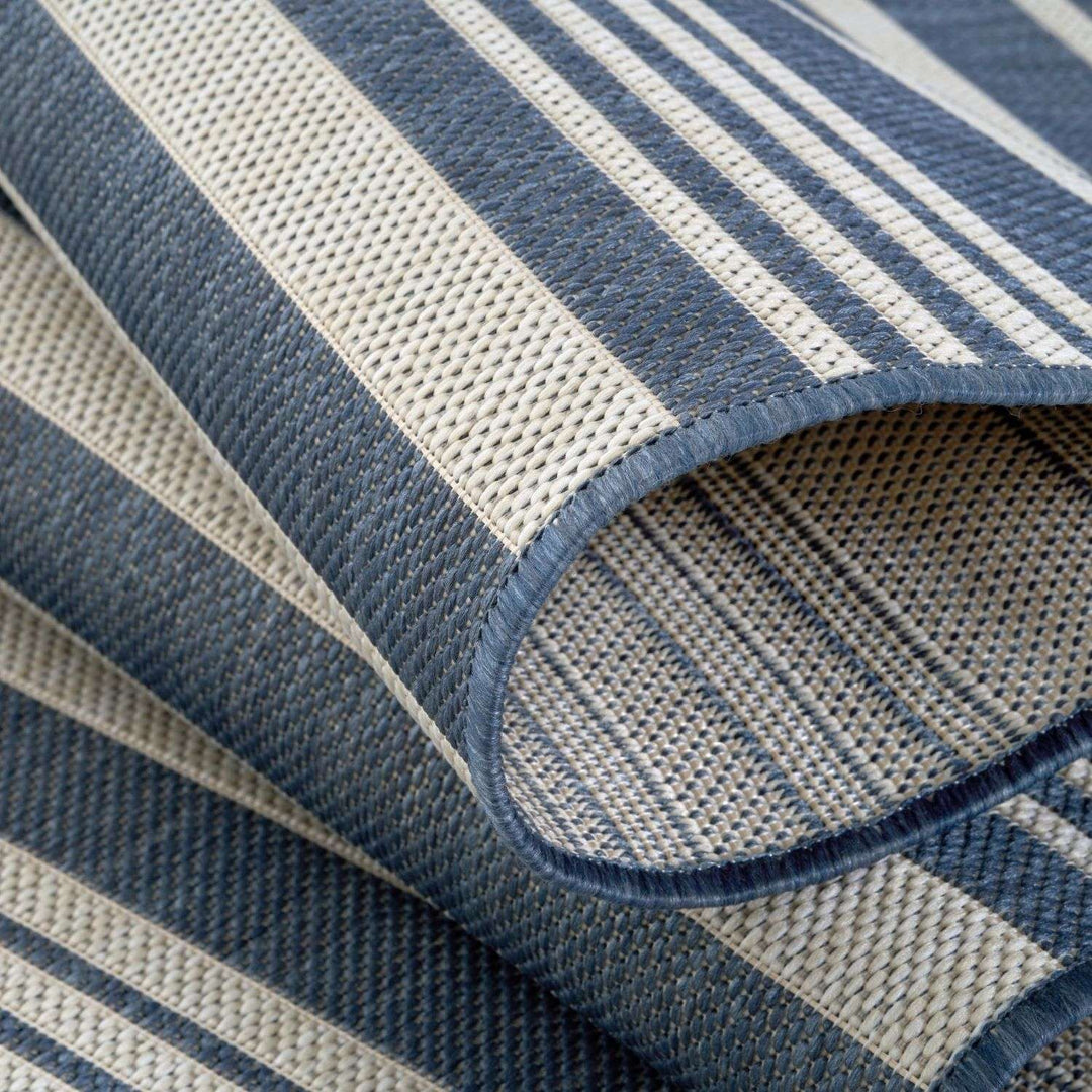 Striped Design Outdoor Rug for Garden | The Rugs